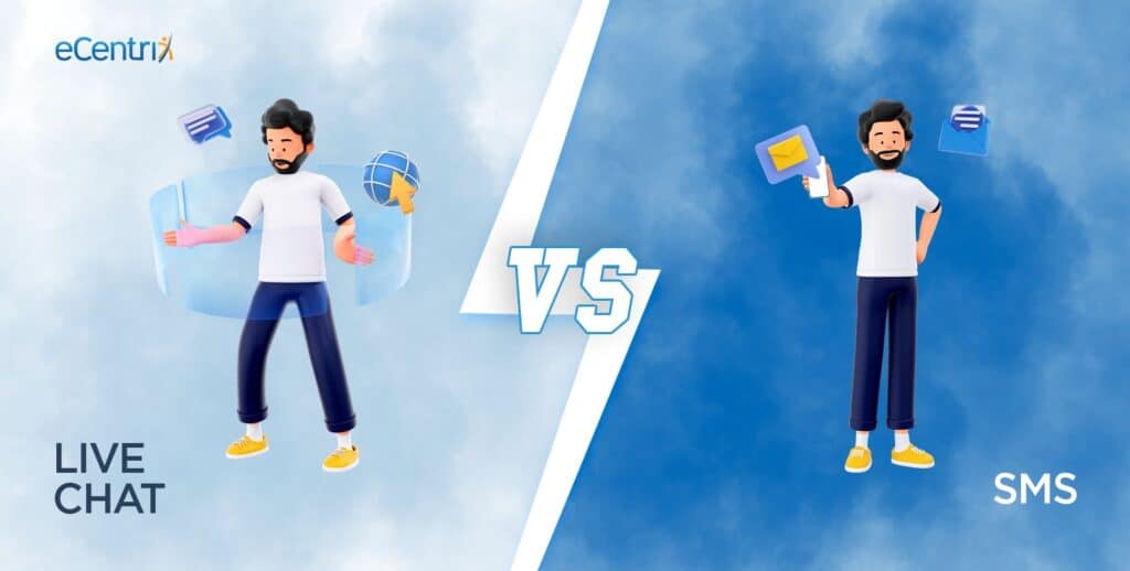 Live Chat vs SMS: Manakah yang Lebih Tepat untuk Bisnis Anda? eCentrix
