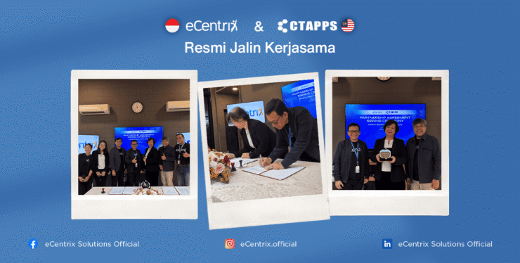 Kerja Sama eCentrix dan CT Apps